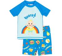 CoComelon Swimsuit para niños Musicales Musical Dos Piezas Top Short Swim Set 2-3 años