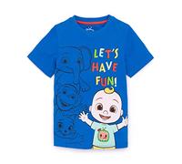 CoComelon T-Shirt Kids Boy BOYDLERS JJ Blue Blue Stan MUSEVE Musical Top