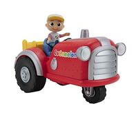 Cocomelon: Tractor Musical CoComelon Multicolor con Figura de JJ y sonidos de la granja (Bandai WT0038)