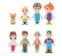 CoComelon WT0047 - Paquete de 8 Figuras (Familia), Multicolor