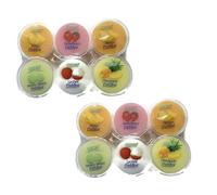 Cocon Nata de Coco Pudding - Paquete doble - Postre de coco afrutado con diferentes sabores - OG ASIA - 960 g
