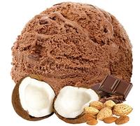 Coconut almond chocolate flavor soft ice cream powder - For Soft ice machine - 1: 3 - 333g
