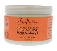 SHEA MOISTURE Mascarilla De Pelo - 360 Ml., Naranja, Coco, 340 Gramo