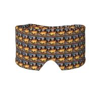 Coconut Beach Sunset - Orejeras para ojos y orejas con estampado de atardecer para adultos, bloqueo de opacidad suave para dormir, hogar, oficina, viajes