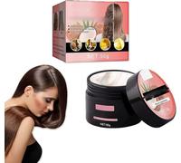 Coconut Bomb Nourishing Hair Mask,Nourishing Coconut Hair Mask,Coconuts Oil Hair Masks,Silky Deep Conditioner for Dry Damaged Hairs Repair (1 Pcs)