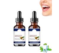 Coconut Fresh Oil-Pulling Mouthwash,Coconut Oil Mouthwash,Coconut Mint Mouthwash,Coconut Pulling Oil for Teeth and Gums,Fresh Breath & Whitening Mouthwash (2 PCS)