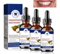 Coconut Fresh Oil Pulling Mouthwash, Coconut Oil Pulling Mouthwash, Coconut Oil Pulling for Teeth, Coconut Pulling Oil for Teeth, Pulling Oil for Teeth and Gums, Fresh Breath (3)