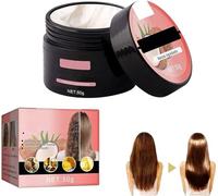 Coconut Nourishing Hair Mask,Coconut Hair Mask,Silky Deep Conditioner,Coconut Oil Mask for Damaged Dry Hair Repair (1pcs)