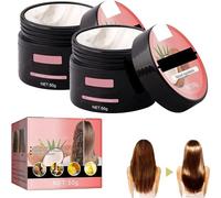 Coconut Nourishing Hair Mask,Coconut Hair Mask,Silky Deep Conditioner,Coconut Oil Mask for Damaged Dry Hair Repair (3pcs)