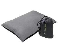COCOON Almohada de Viaje de Microfibra (Negro, 11 Pulgadas x 15.5 Pulgadas)