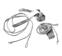Cocoon Hammock Straps Ultralight, correas, gris/gris claro 250 cm grey/light grey