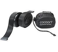 Cocoon Juego de fijación para Hamaca, Color Negro