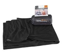 COCOON Manta de viaje Travel Blanket de lana merina/seda 180*140CM negro
