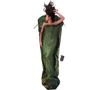 Cocoon MummyLiner, 100% Seda, verde oliva oscuro Onesize dark olive green