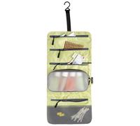 Cocoon - Neceseres - Hanging Toiletry Kit Minimalist Light Star Grey/Wild Lime - Verde Verde one size