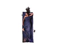 COCOON Reiseschlafsack Travelsheet Seide/Baumwolle 14,5x7,5cm 220g azul