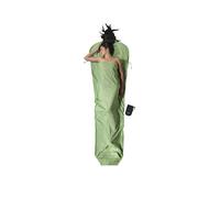 COCOON Saco de dormir MummyLiner de algodón orgánico verde