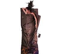 Cocoon Sábana de Viaje, Seda, Unisex, Muddy Eleph, 86"x35"