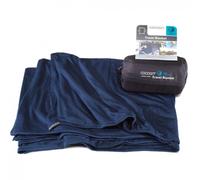 Cocoon Travel Blanket, manta de viaje, azul marino 180x140 cm navy