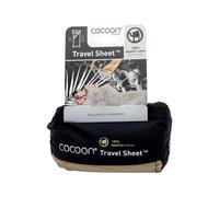 Cocoon travelsheet saco de dormir rectangular algodón caqui