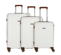 Cocoono Graz 4 ruedas Juego de maletas 3 piezas blanco