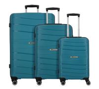 Cocoono Leon 4 ruedas Juego de maletas 3 piezas azul