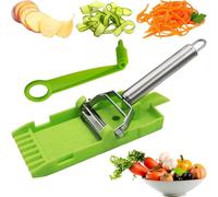 Cocororo Peeler, Pelador Multifuncional Cocororo, Pelador Multifuncional Doble Cuchilla, 2-in-1 Shredder & Slicer, Fruit and Vegetable Peeler, Multifunctional Single Blade Peeler (1Set)