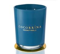 Cocorrína Candle Velas Aromáticas de Cera de Soja - Coco Vainilla, Vela de Cera Natural para el Hogar, duración hasta 46 horas, 420g Velas Perfumada