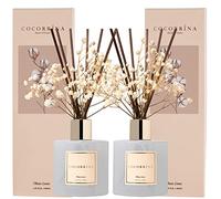 COCORRÍNA Difusor de varillas - Clean Linen, paquete de 2