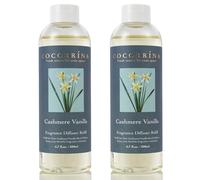 Cocorrína Recambio de difusor de varillas - Cashmere Vanilla 6.7 oz / 2 paquetes de repuesto de aceite difusor de varillas
