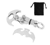 Cocosity Gancho de Gravedad al Aire Gancho de Agarre de Gravedad Plegable Gancho de Agarre de Escalada, Agarre al Aire para Escalada de Supervivencia