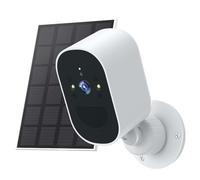 CoCosolacam 3MP Security Camera Outdoor Wireless,Solar Camera & Built-in 6000ma Battery, Full-Color Night Vision,Weatherproof (IP66), Local Storage & Privacy Protection, AI Detection