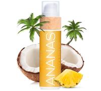 COCOSOLIS ANANAS Aceite Bronceador | Acelerador de Bronceado | Aceite bronceador para solárium y playa. Vitamina E y aceites con certificación ecológica: coco, jojoba y almendra. 110 ml