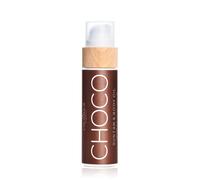 COCOSOLIS CHOCO Aceite Bronceador | Bronceador Solar Acelerador | Aceite bronceador para solárium y playa. Vitamina E y aceites con certificación ecológica: cacao, coco y jojoba. 200 ml