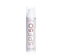 COCOSOLIS Crema Solar SPF 50 | Filtro Mineral de Zinc, UVA/UVB | 100 g | Crema solar SPF 50 cara y cuerpo, UVA/UVB, filtro mineral de óxido de zinc, 5 ingredientes con certificación ecológica. 100 g