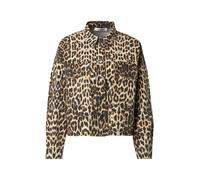 co'couture Chaqueta de entretiempo 'Leo' beige / marrón oscuro / caqui, Talla M