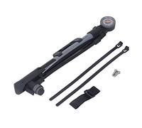 COCOYUEMA Inflador de neumáticos de Bicicleta, minibomba portátil de aleación de Aluminio de Alta presión con Pantalla en Tiempo Real para inflar Bicicletas