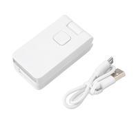 COCOYUEMA Luz de libro plegable para leer en la cama, 3 temperaturas de color, regulable, recargable por USB, lámpara de escritorio pequeña con clip para amantes de los libros