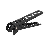 COCOYUEMA Pinza para olla y tazón, pinza para sartén, soporte para platos calientes, soporte para olla, abrazadera con Clip elevador (Negra)