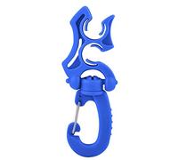 COCOYUEMA Soporte de Doble Manguera para Buceo, Gancho de Hebilla de retenedor regulador de Clip para Buceo y Snorkel (Azul)