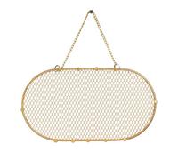 COCOYUEMA Soporte de Pared para Pendientes, Organizador de Pendientes montado en la Pared, Estante de presentación de joyería para Collares, Pulseras, Dorado