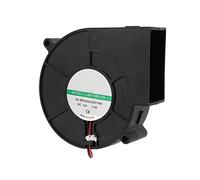 COCOYUEMA Ventilador de bajo ruido, funcionamiento de alta velocidad, resistencia a altas temperaturas, ventilador centrífugo DC12V 1A