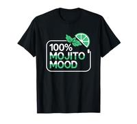Cóctel 100% Mojito Mood Lime Mint Camiseta