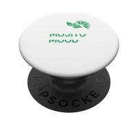 Cóctel 100% Mojito Mood Lime Mint PopSockets PopGrip Adhesivo
