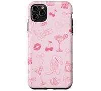 Cóctel Cowgirl Pink Western Martini Lover Preppy Coquette Carcasa para iPhone 11 Pro MAX