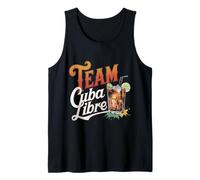 Cóctel Cuba Libre para Bartender Camiseta sin Mangas