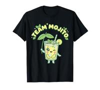 Cóctel de Mojito del Equipo de Despedida de Soltero para Camarero Camiseta