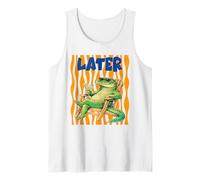 Cóctel Relajante Divertido de cocodrilo más Tarde Camiseta sin Mangas