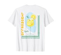 Cóctel Retro Limoncello Spritz, Bebida de Verano con rodajas de limón Camiseta