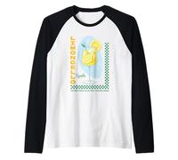 Cóctel Retro Limoncello Spritz, Bebida de Verano con rodajas de limón Camiseta Manga Raglan
